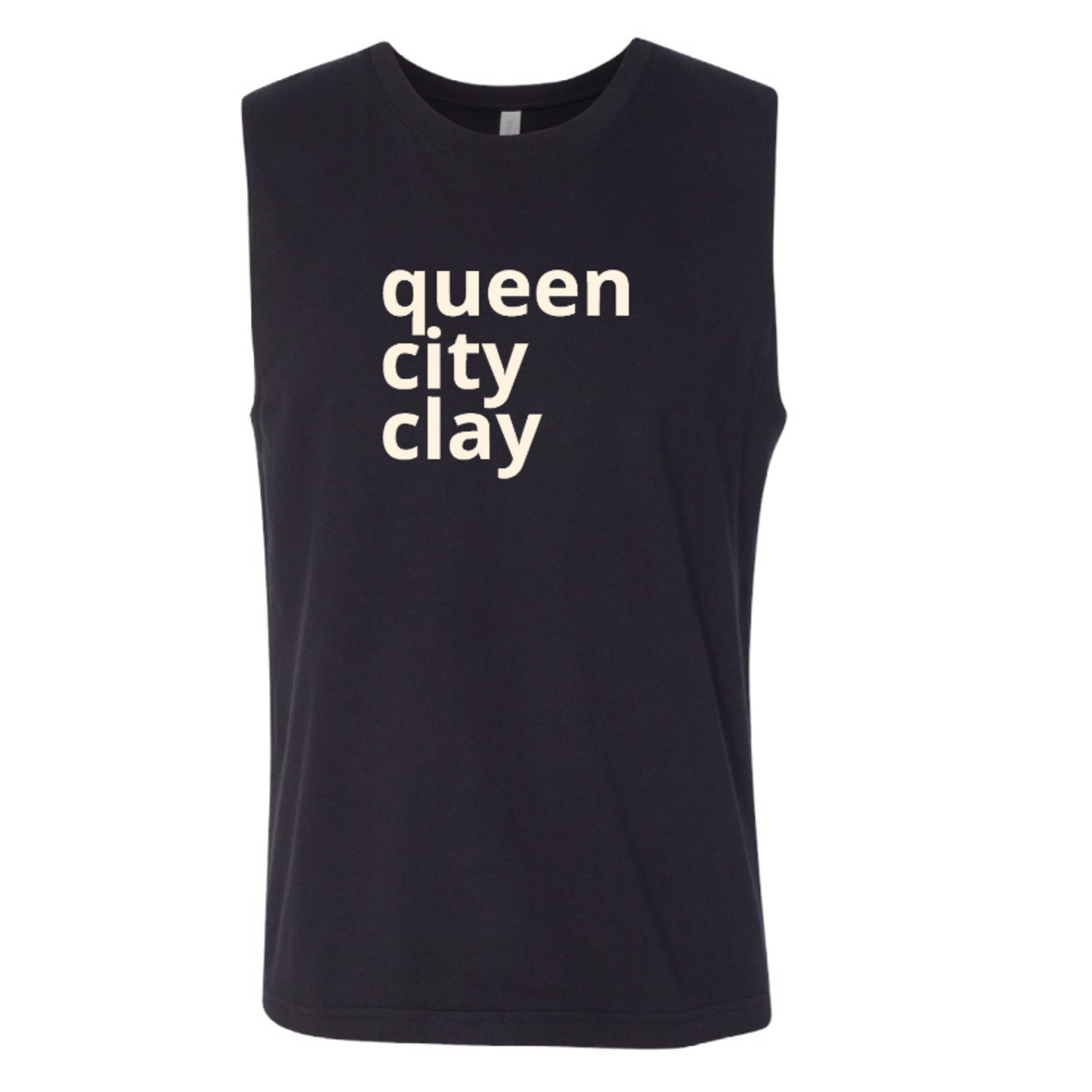 Queen City Clay QCC Muscle Tank-Black