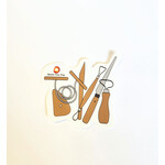 Queen City Clay QCC Sticker- Tool Kit