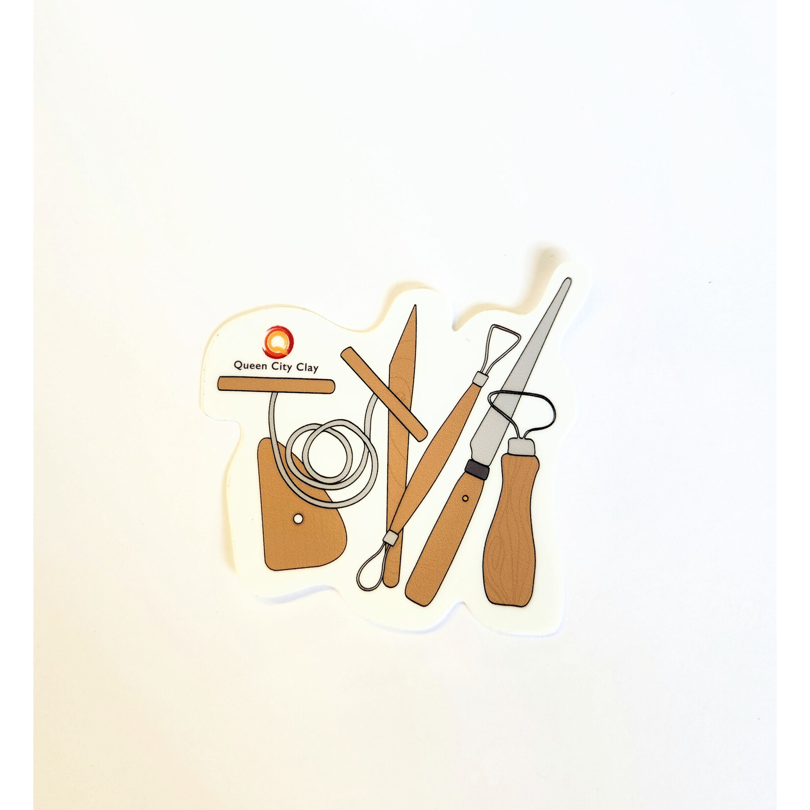 Queen City Clay QCC Sticker- Tool Kit