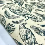Elan Pottery Transfers Ravens Underglaze Transfer - Black