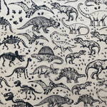 Elan Pottery Transfers Dinosaurs Underglaze Transfer - Black