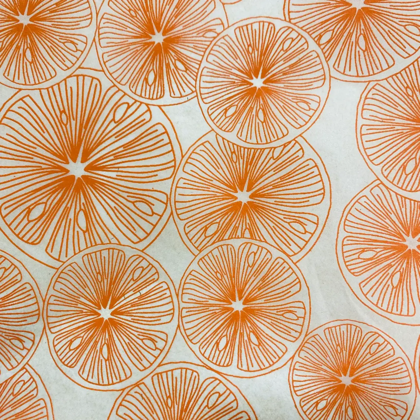 Elan Pottery Transfers Slices Underglaze Transfer - Orange
