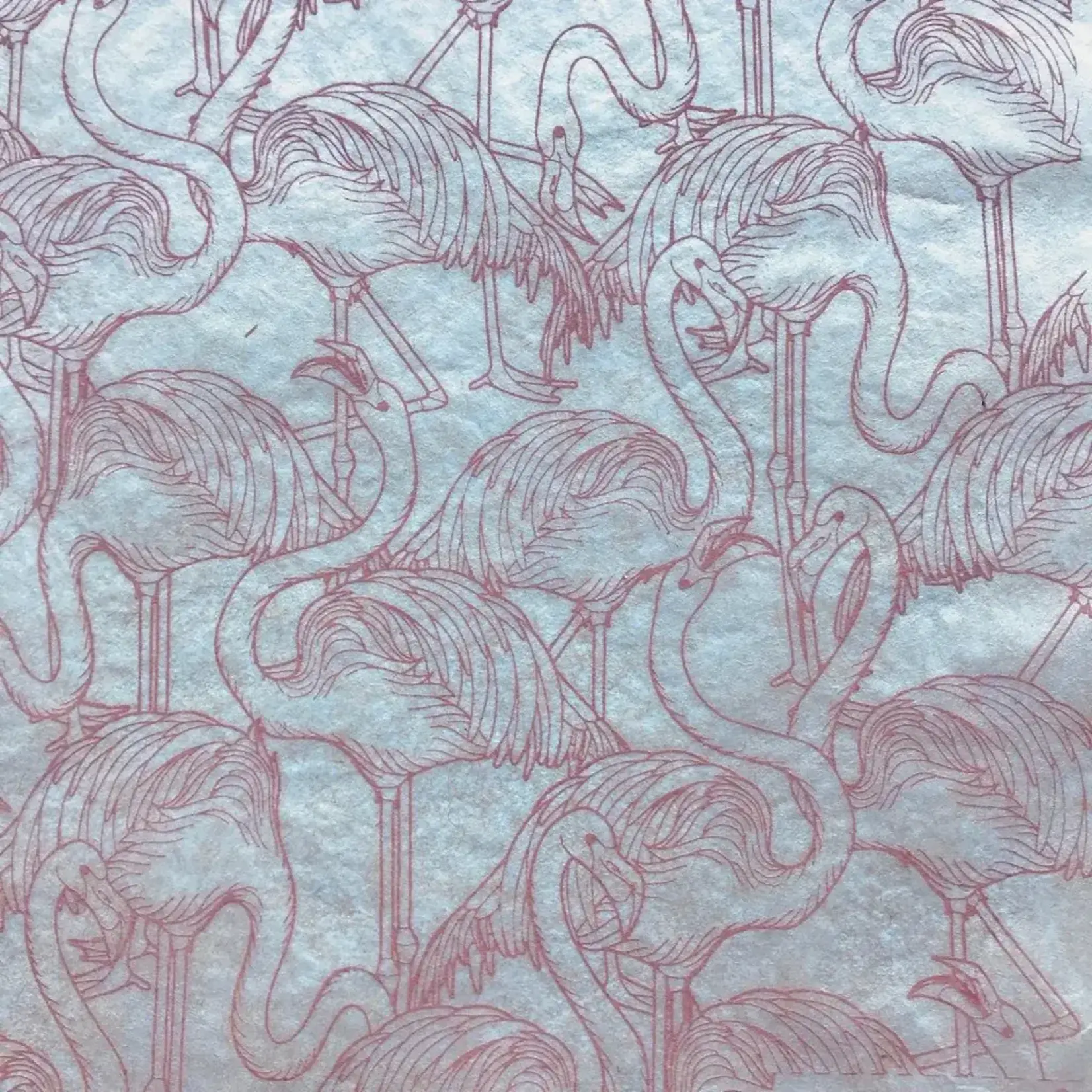 Elan Pottery Transfers Copy of Flamingos Underglaze Transfer - Black