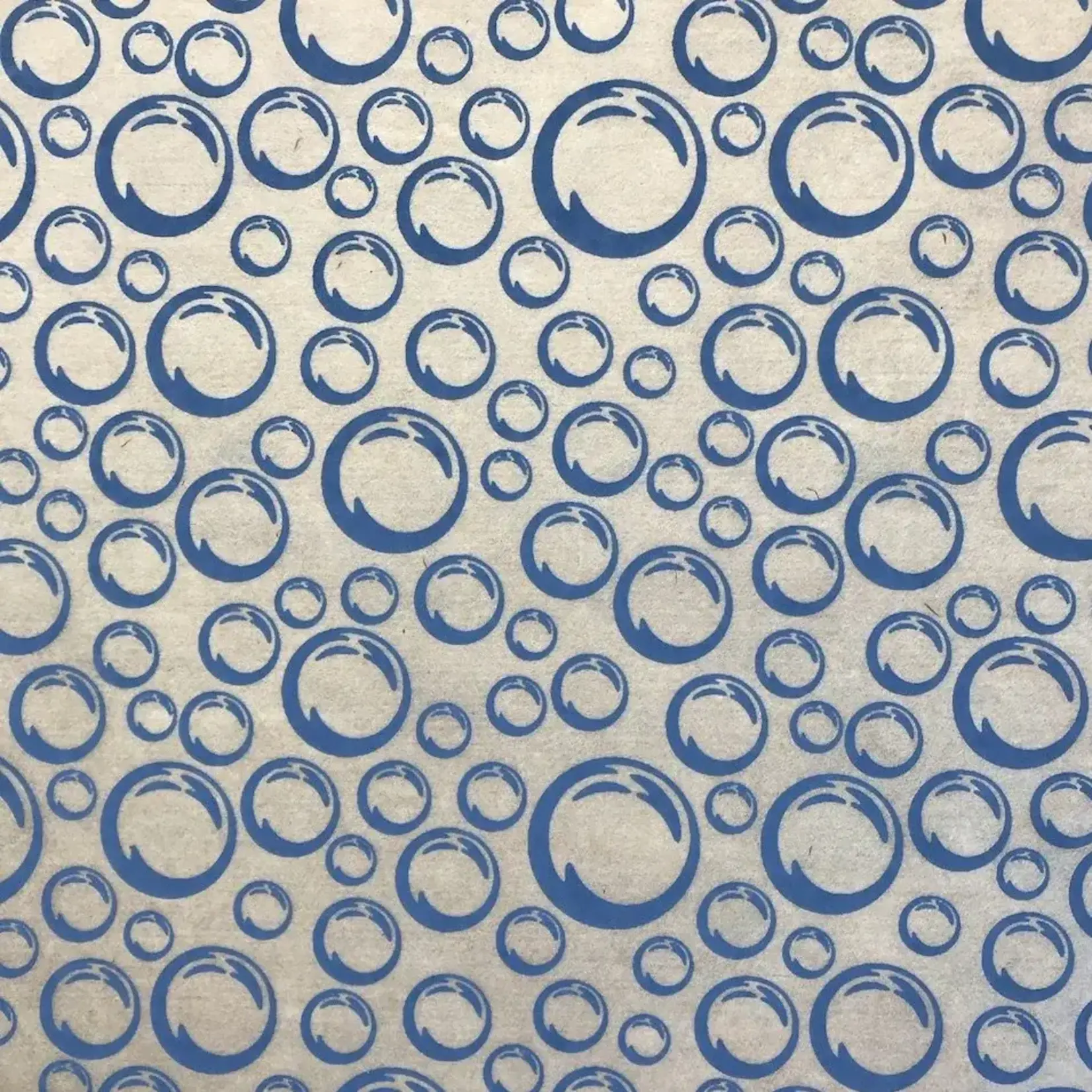 Elan Pottery Transfers Bubbles Underglaze Transfer - Blue