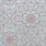 Elan Pottery Transfers Mandala (Closed Center) Underglaze Transfer - Pink