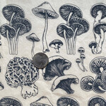 Elan Pottery Transfers Mushrooms Natural Underglaze Transfer - Brown