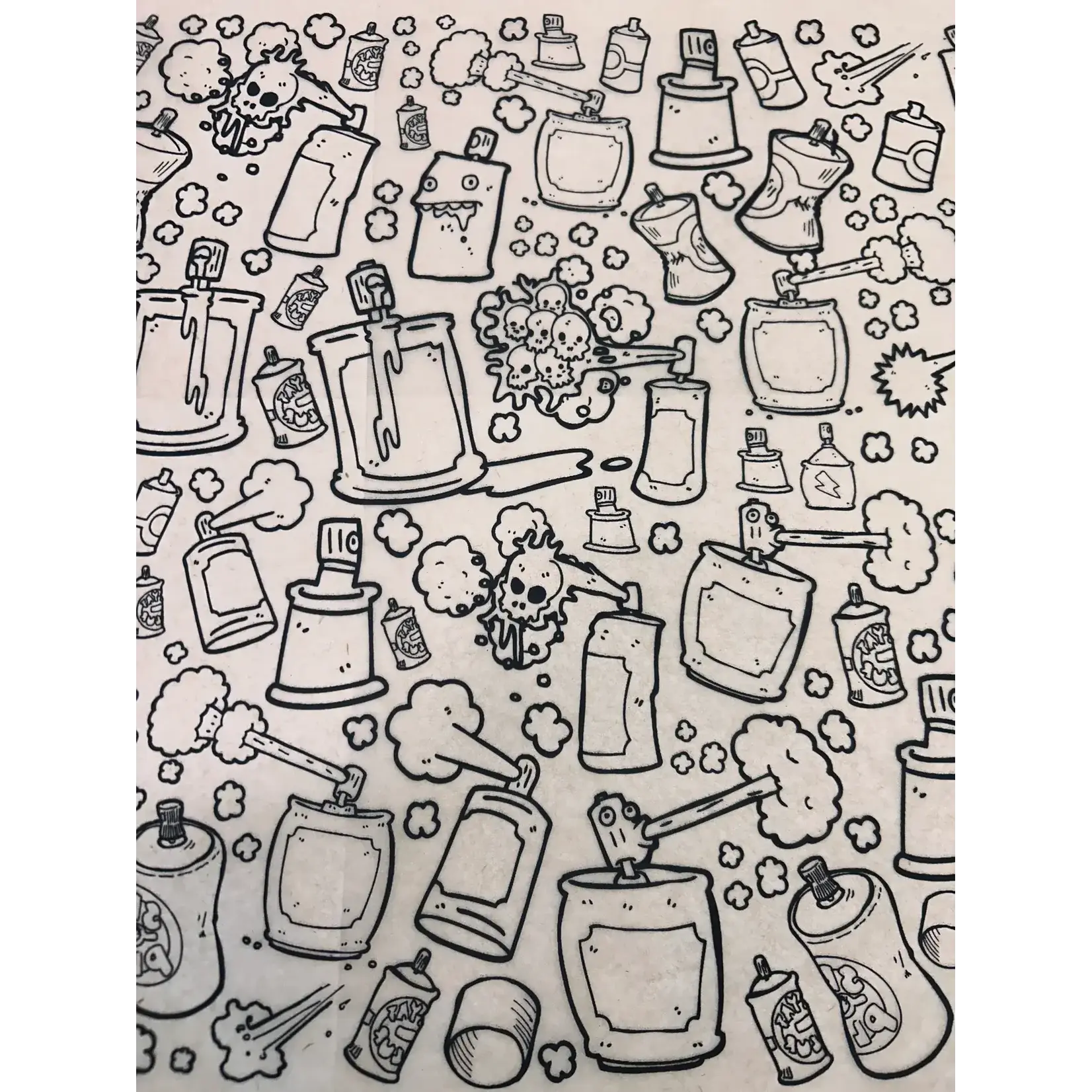 Ill Advised - Underglaze Transfer Sheet