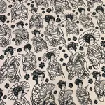 Geisha - Underglaze Transfer Sheet