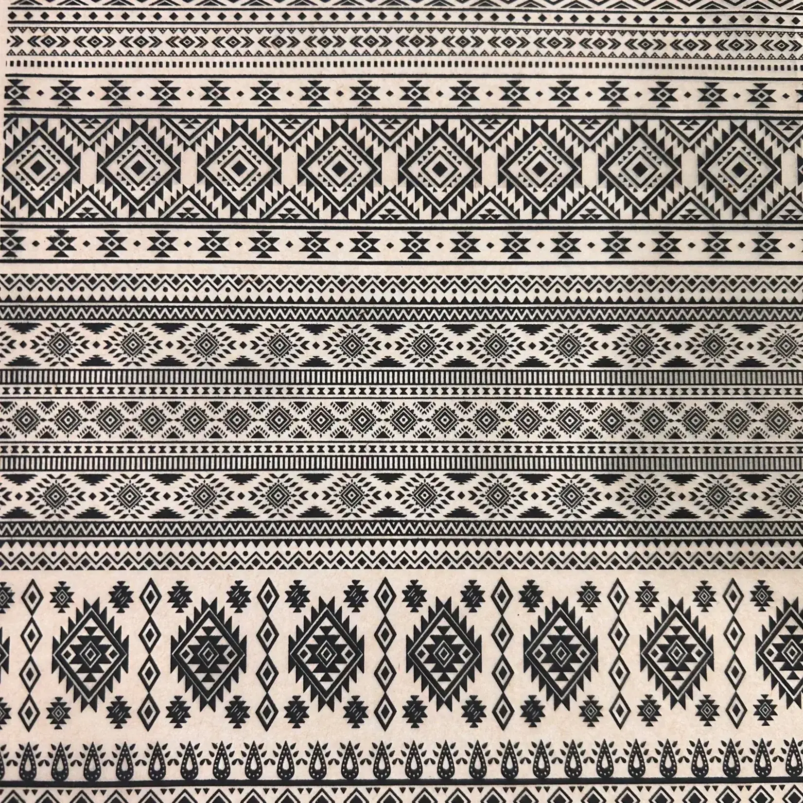 Indigenous Designs - Underglaze Transfer Sheet- BLACK