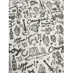 Cowboys & Girls - Underglaze Transfer Sheet
