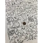 Garbage Critters - Underglaze Transfer Sheet