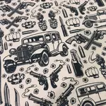 Gangster - Underglaze Transfer Sheet