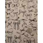 Bows - Underglaze Transfer Sheet - BLACK