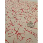 Bows - Underglaze Transfer Sheet - RED