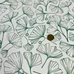 Elan Pottery Transfers Ginkgo Berries Underglaze Transfer - Green