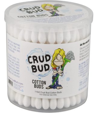 Crud Bud Crud Bud Dual Tip Cotton Buds / Dab Swabs 110-Pack