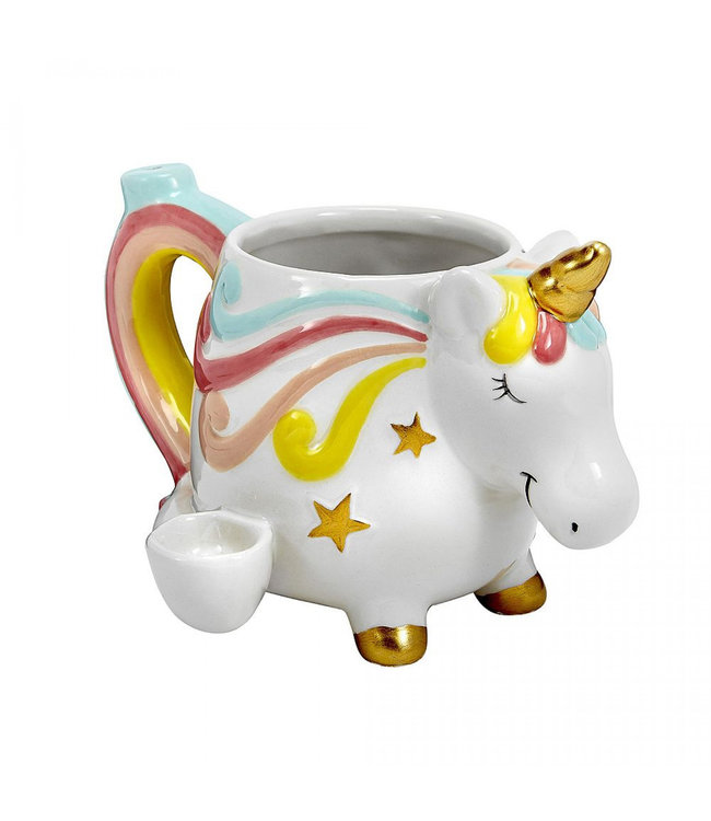 Ceramic Unicorn Mug Pipe