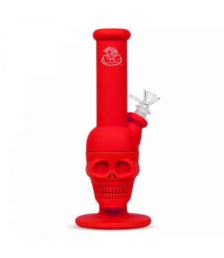 LIT Silicone LIT Silicone 11" Skull Water Pipe