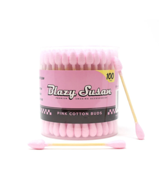 Blazy Susan Blazy Susan Pink Cotton Buds / Dab Swabs 100 Pack