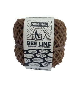 Bee Line Bee Line Organic Hemp Wick Thin 200' Spool