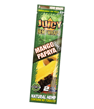 Juicy Jay's Juicy Jay's Hemp Wraps Mango Papaya Twist 2-pack