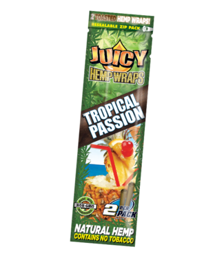 Juicy Jay's Juicy Jay's Hemp Wraps, Tropical Passion (2-pack)