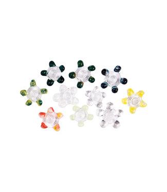Glass Screens, Daisy, Small (10-pack)