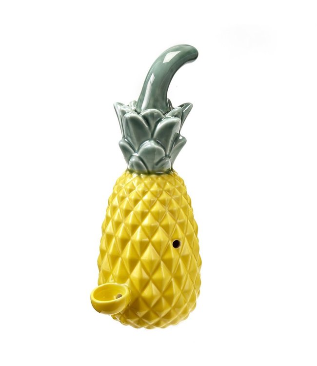 Ceramic 8" Pineapple Pipe