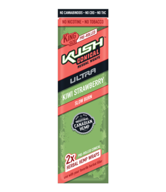 Kush Kush Ultra Conical Herbal Hemp Wraps (2-pack)