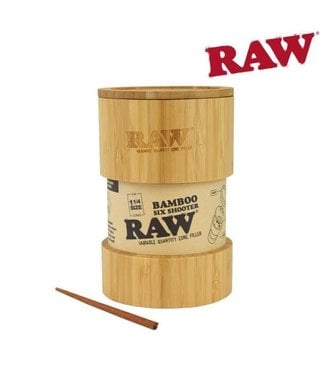 RAW RAW Bamboo Six Shooter 1 1/4