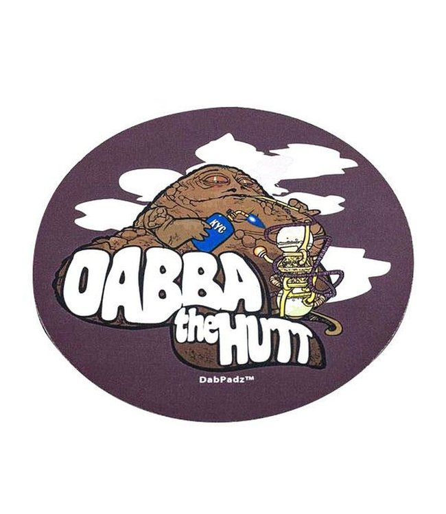 DabPadz DabPadz 8" Round Dabba the Hut Fabric Top 1/4" Thick
