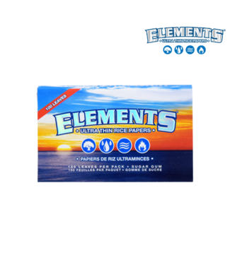 Elements Elements Blue Ultra Thin Rice Papers Single Wide