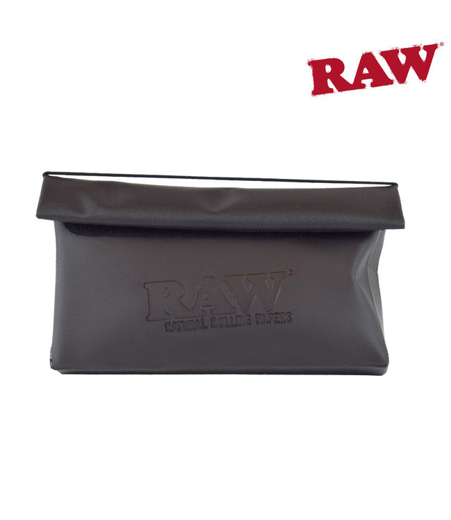 RAW RAW x RYOT Flat Pack Smell Proof Pouch  Black Small