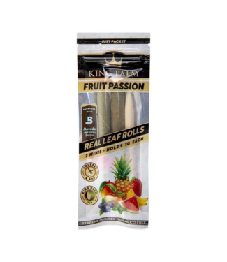 King Palm King Palm Mini Fruit Passion Pre-Roll Pouch 2-Pack