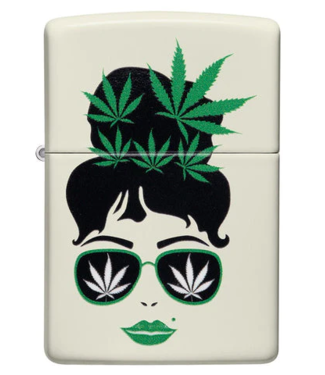 Zippo Zippo Lighter Cannabis Connoisseur Glow-in-the-Dark Matte