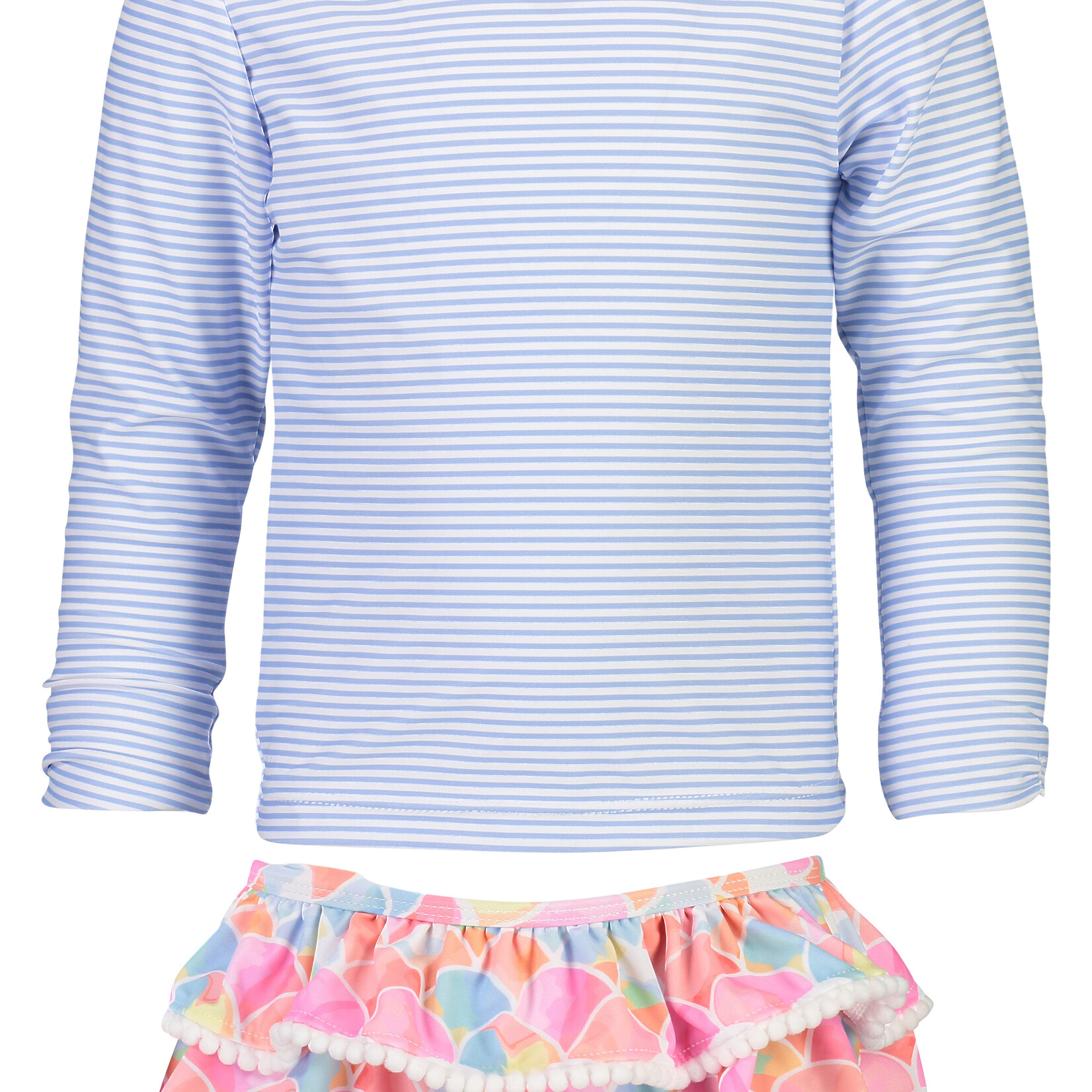 RAINBOW CONNECTION LS RUFFLE SET