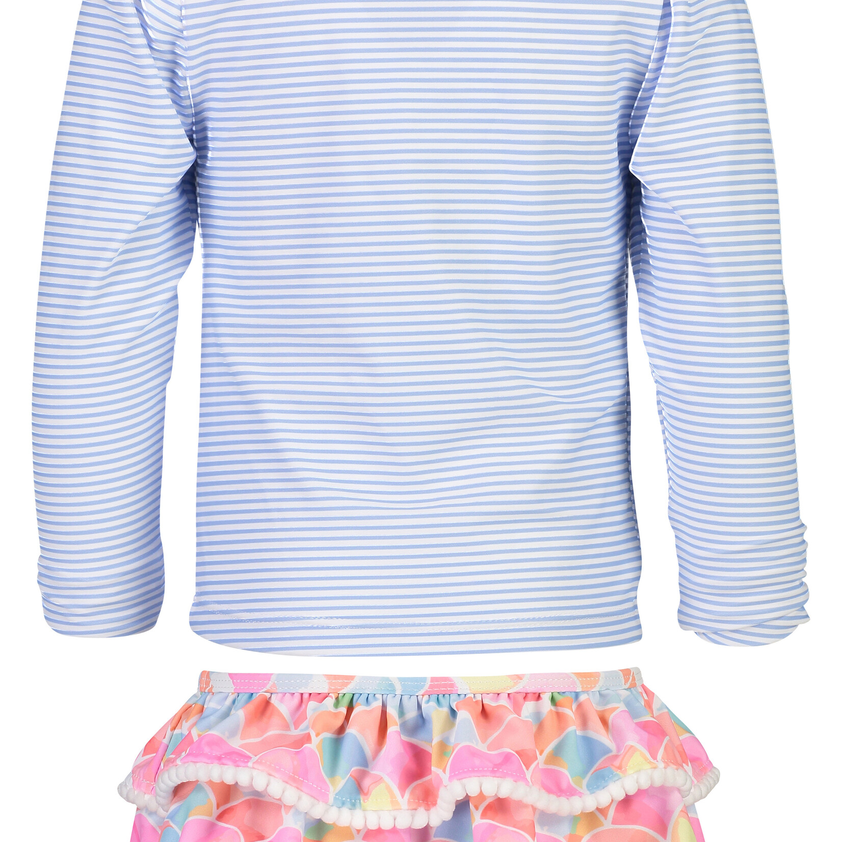 RAINBOW CONNECTION LS RUFFLE SET