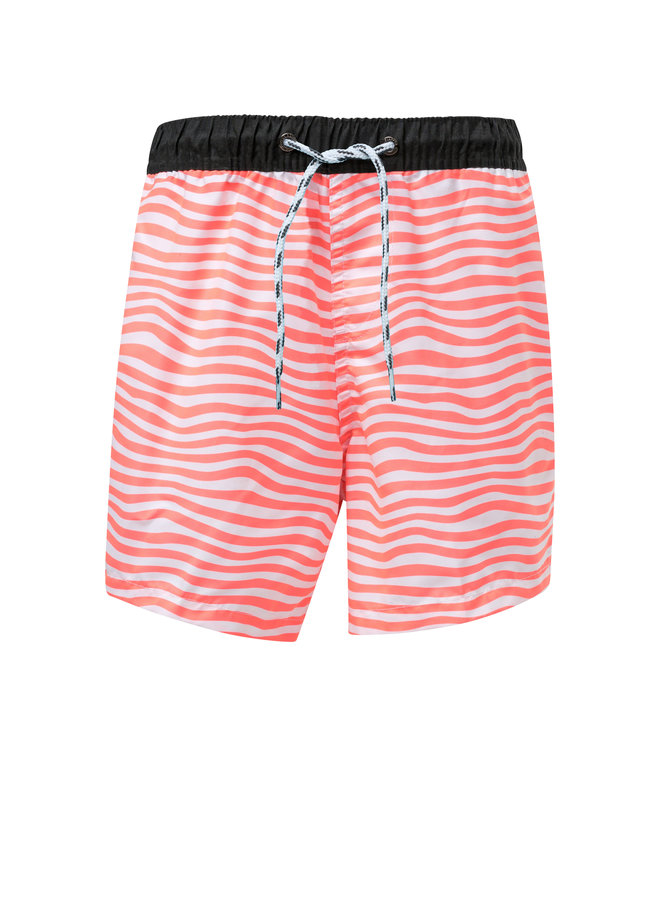 Board Short - Orange Stripe - Jack & Gray Kids