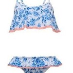 COTTAGE FLORAL FLOUNCE BIKINI