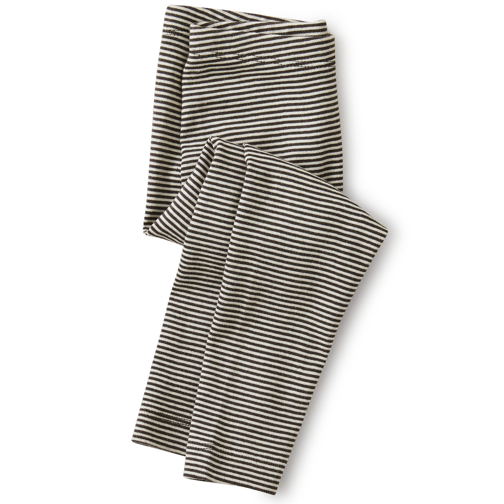 STRIPED BABY LEGGINGS - PEPPER