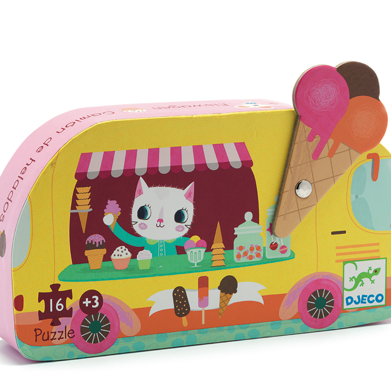 Silhouette Puzzles Ice Cream T