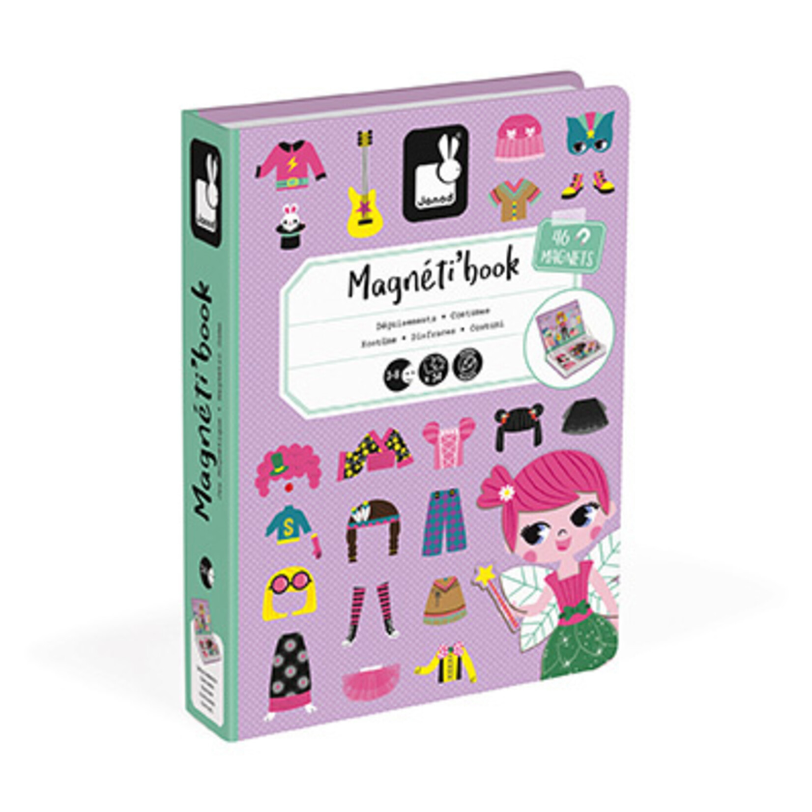 Girls' Costumes Magneti' Book