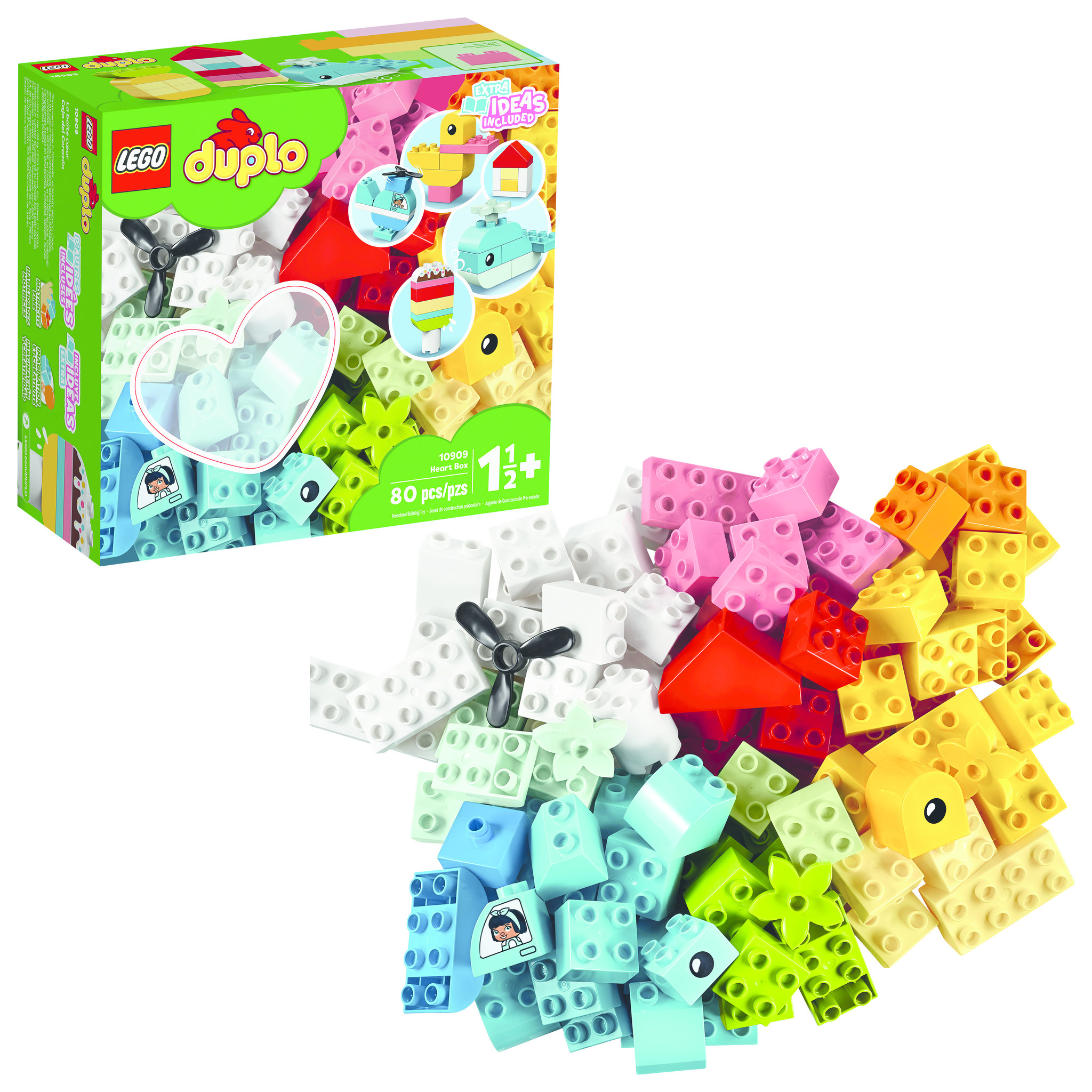 10909 LEGO® DUPLO® Classic Heart Box - Jack & Gray