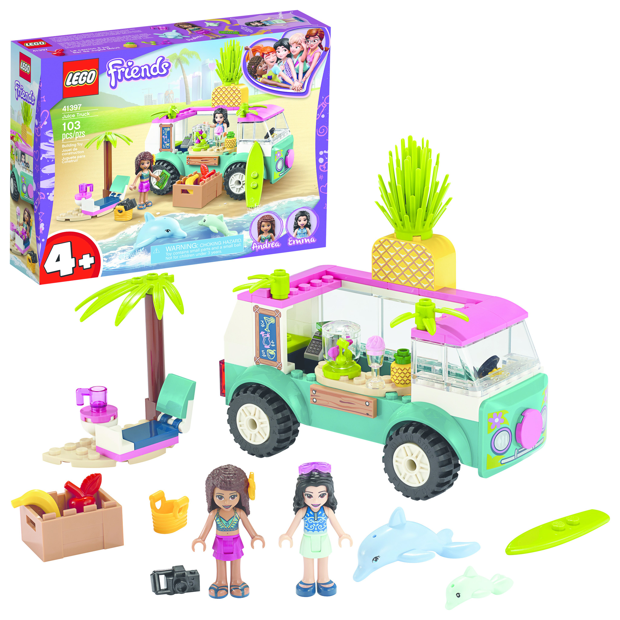 lego friends truck