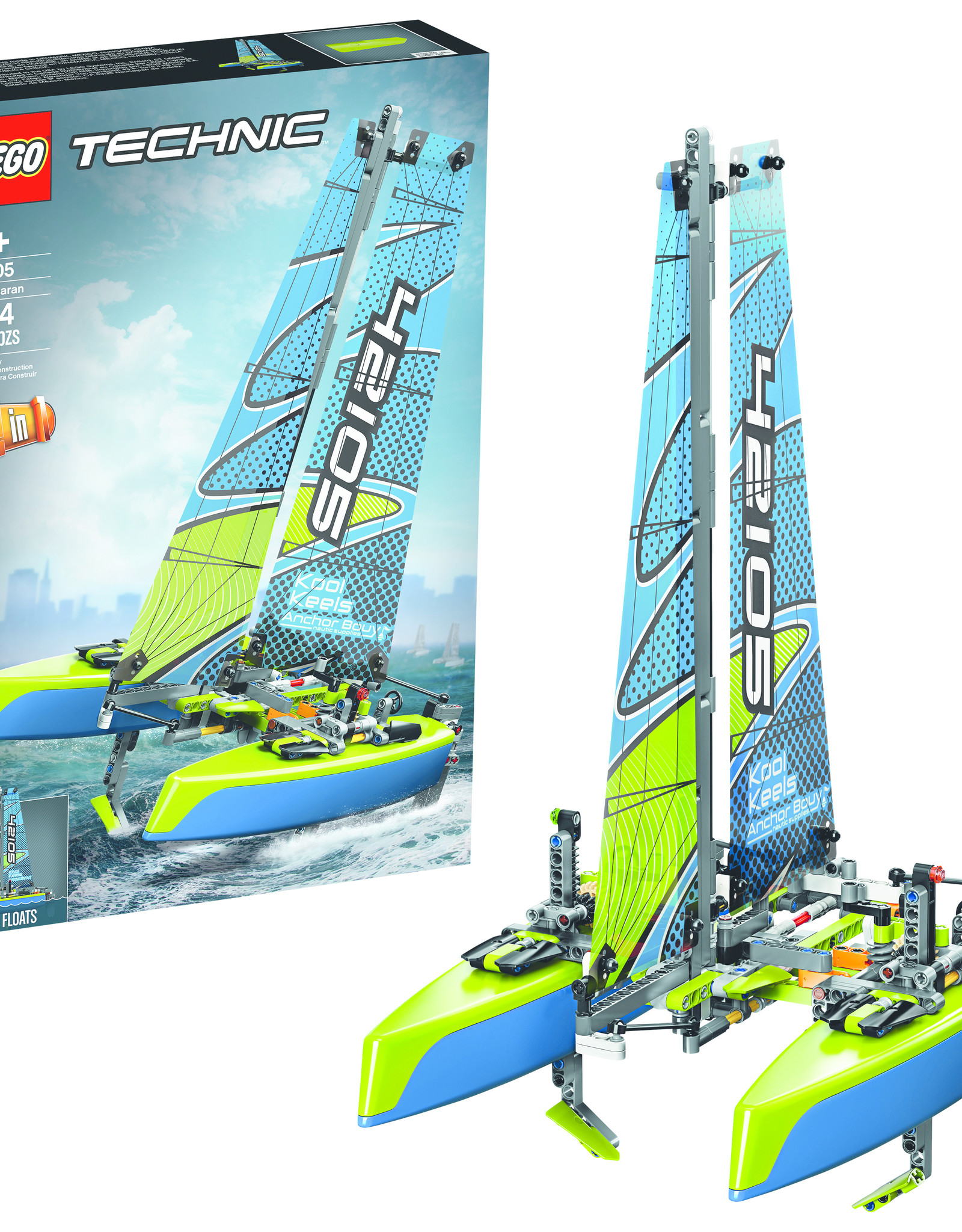 lego technic catamaran