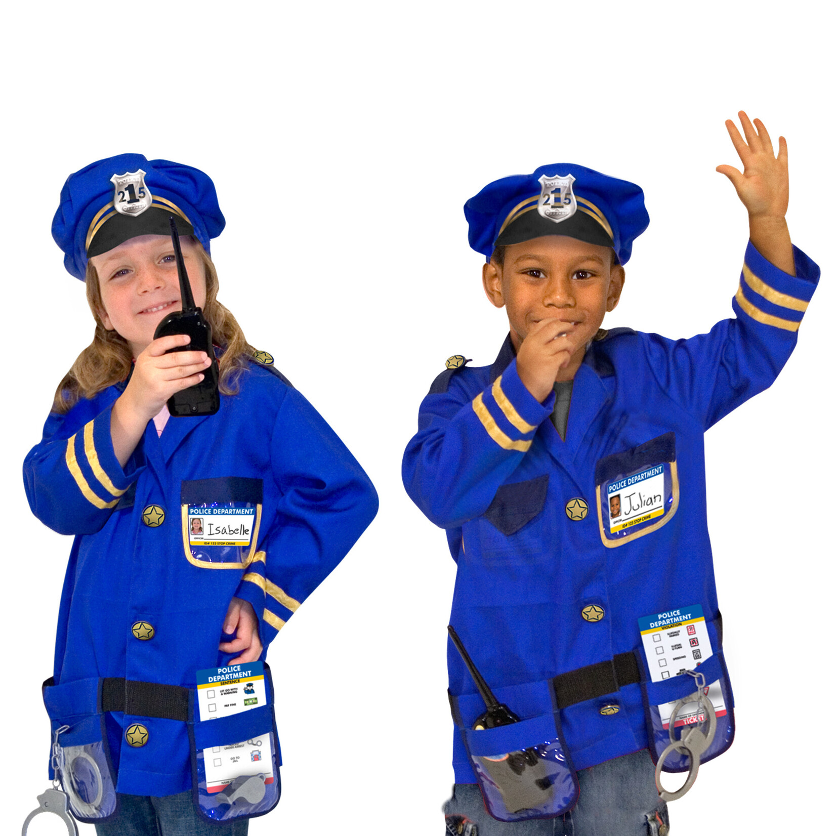 Police Officer Costume Role Play Set