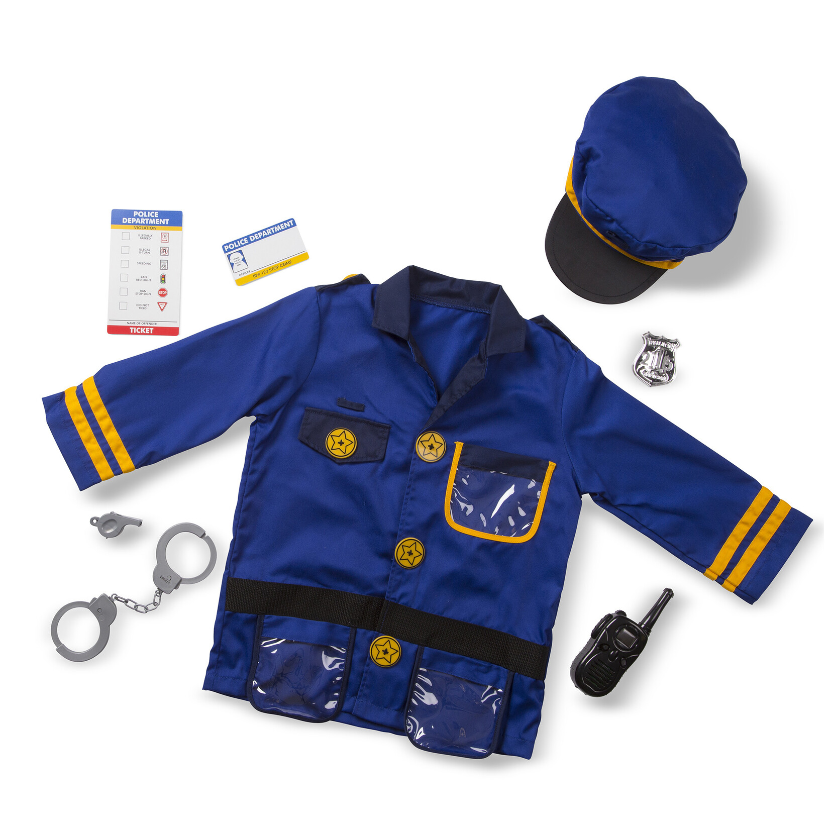Police Officer Costume Role Play Set