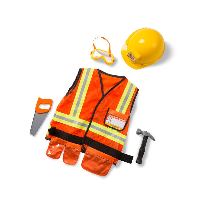 Construction Worker Role Play Costume Set