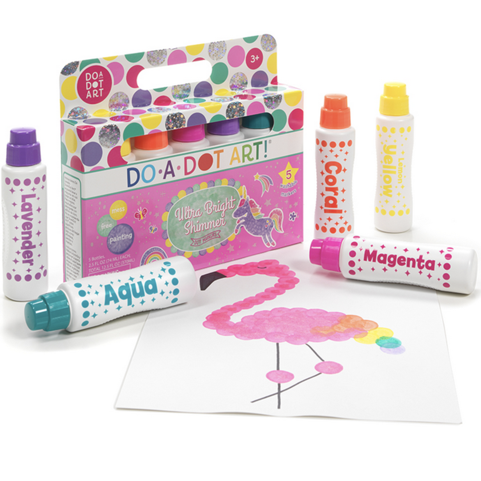 Do-A-Dot Ultra Bright Shimmers (Pk Unicorn) (5PK)