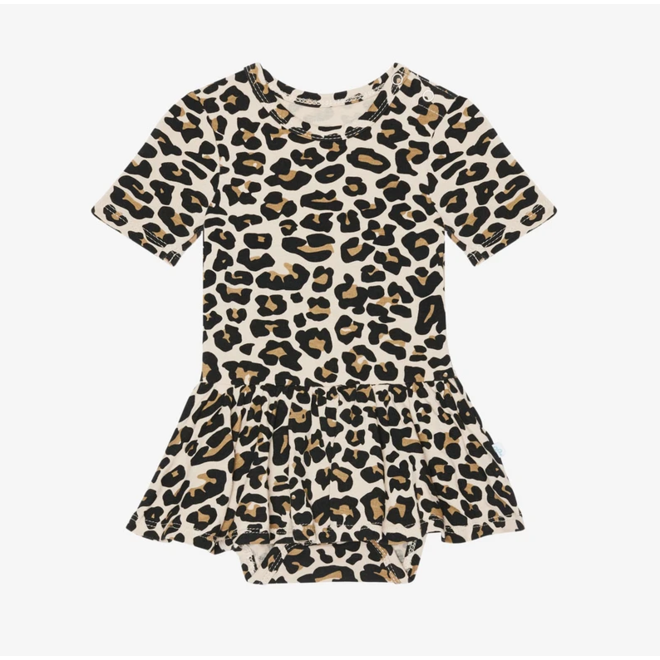 Lana Leopard - Twirl Skirt Bodysuit